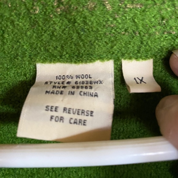 Green Wool Jacket - Picture 15 of 16